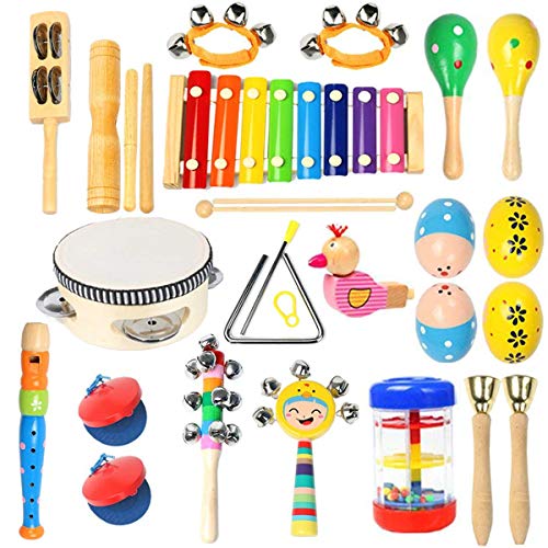 Toddler-Musical-Instruments-Ehome-15-Types-22pcs-Wooden-Percussion-Instruments-Toy-for-Kids-Preschool-Educational-Musical-Toys-Set-for-Boys-and-Girls-with-Storage-Bag